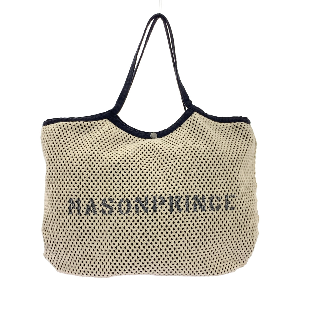 MASONPRINCE / メイソンプリンス | 2025SS | ロゴプリント メッシュ トートバッグ BB2164 |