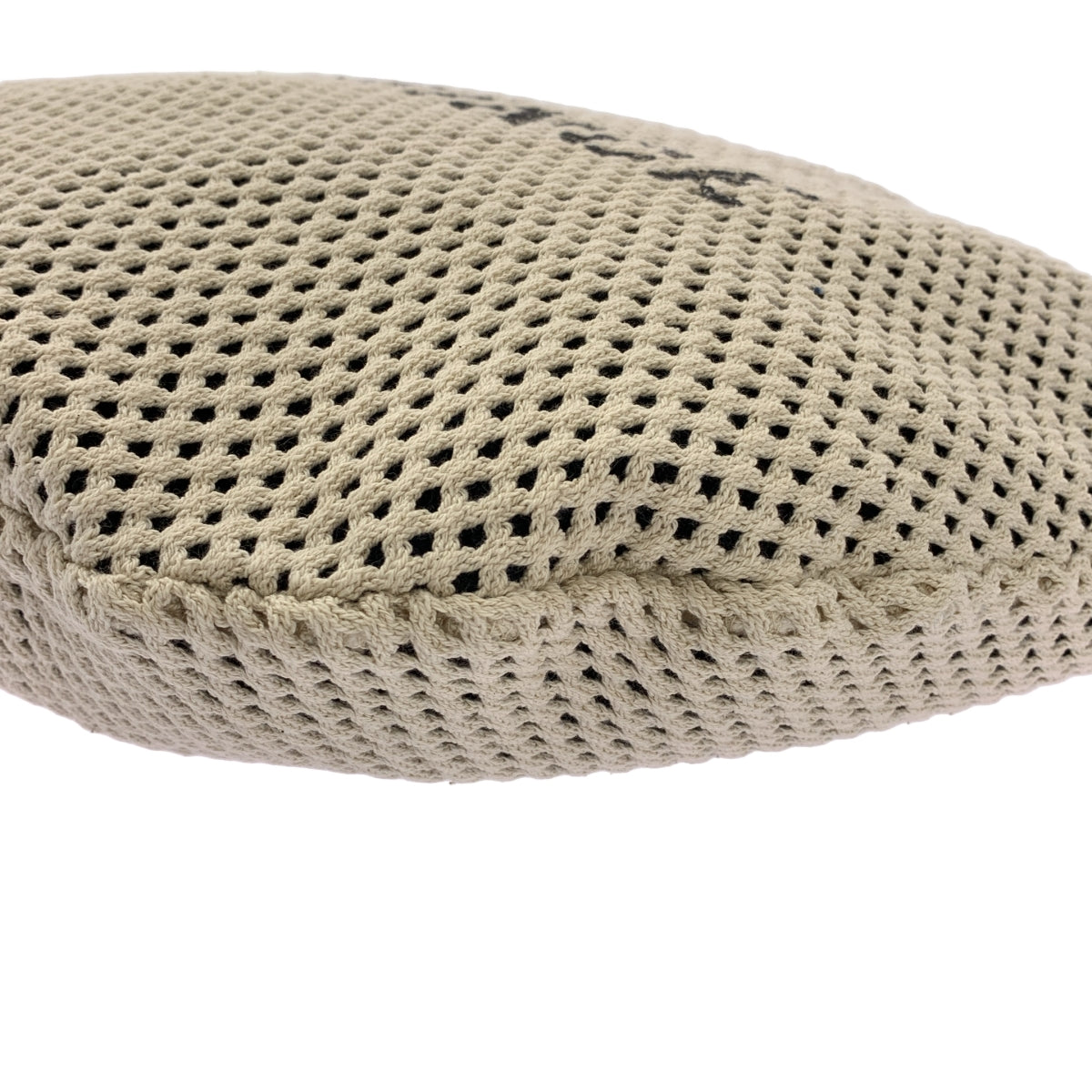 【미품】 MASONPRINCE / 메이슨 프린스 | 2025SS | 로고 프린트 메쉬 토트 백 BB2164 | 베이지 / 블랙 | 여성