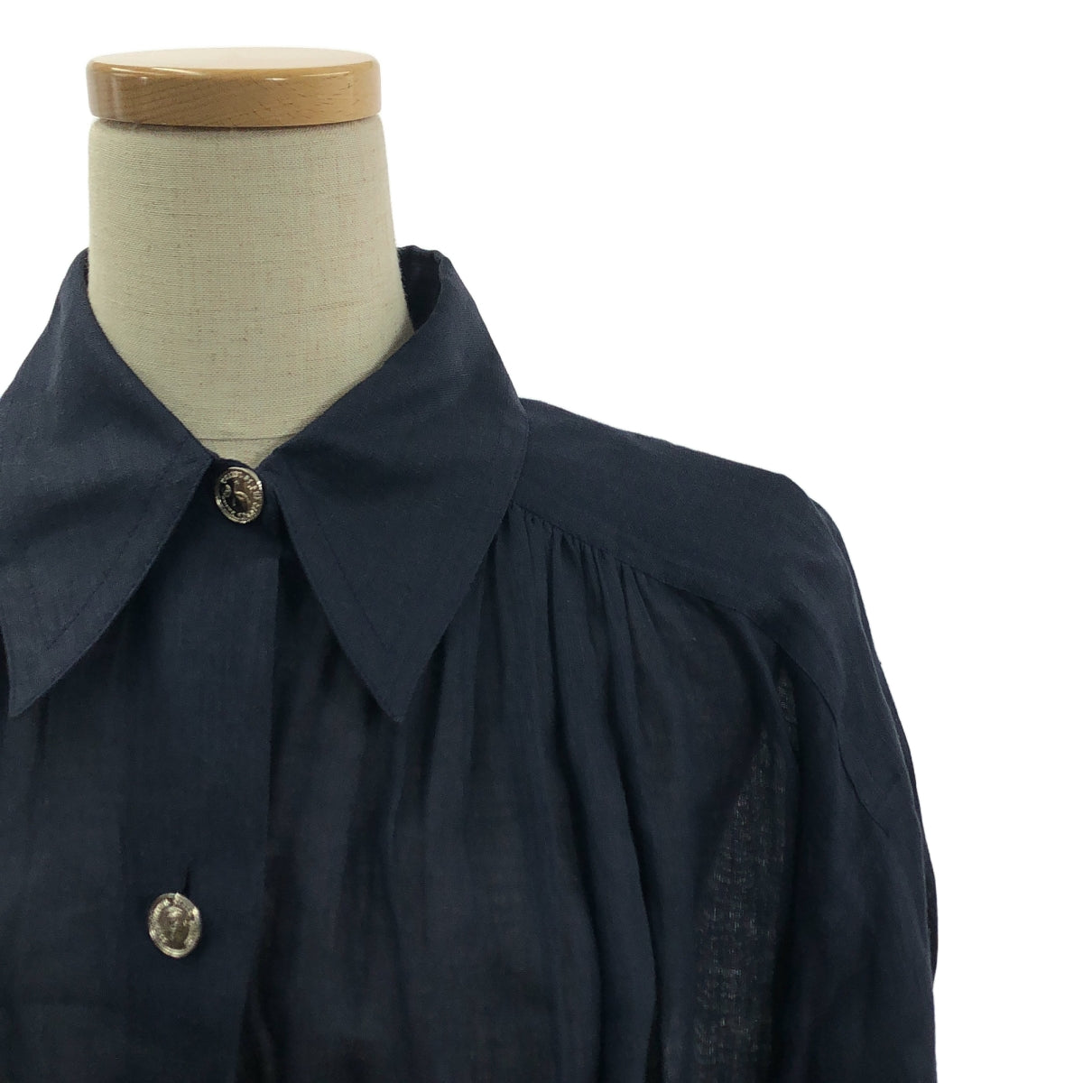 CHANEL ヴィンテージ 胸ポケット付きシャツ CHANEL ヴィンテージ 胸
