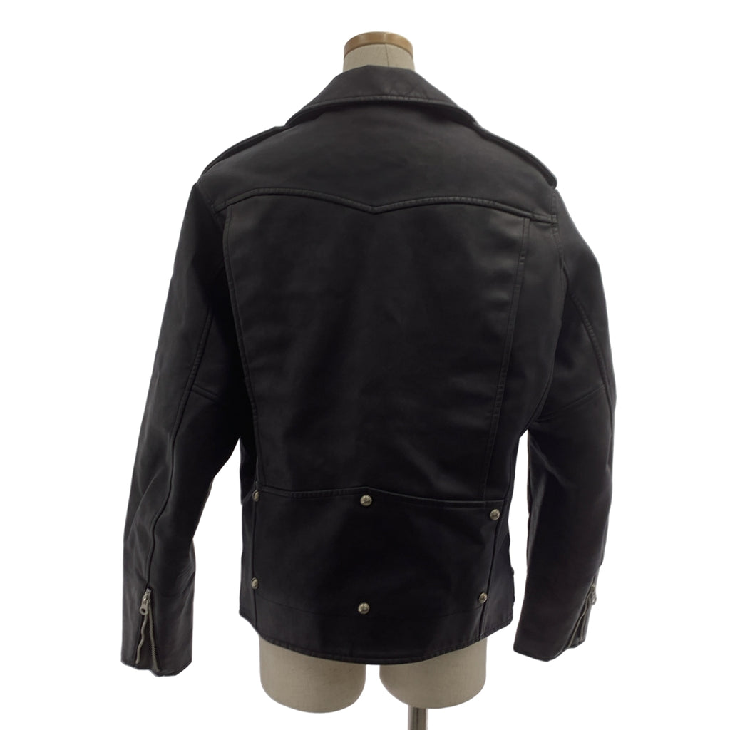 JUNYA WATANABE COMME des GARCONS / 준야와타나베 | 가죽 스터드 더블 라이더스 재킷 / 총 안감 | S | 블랙 | 여성