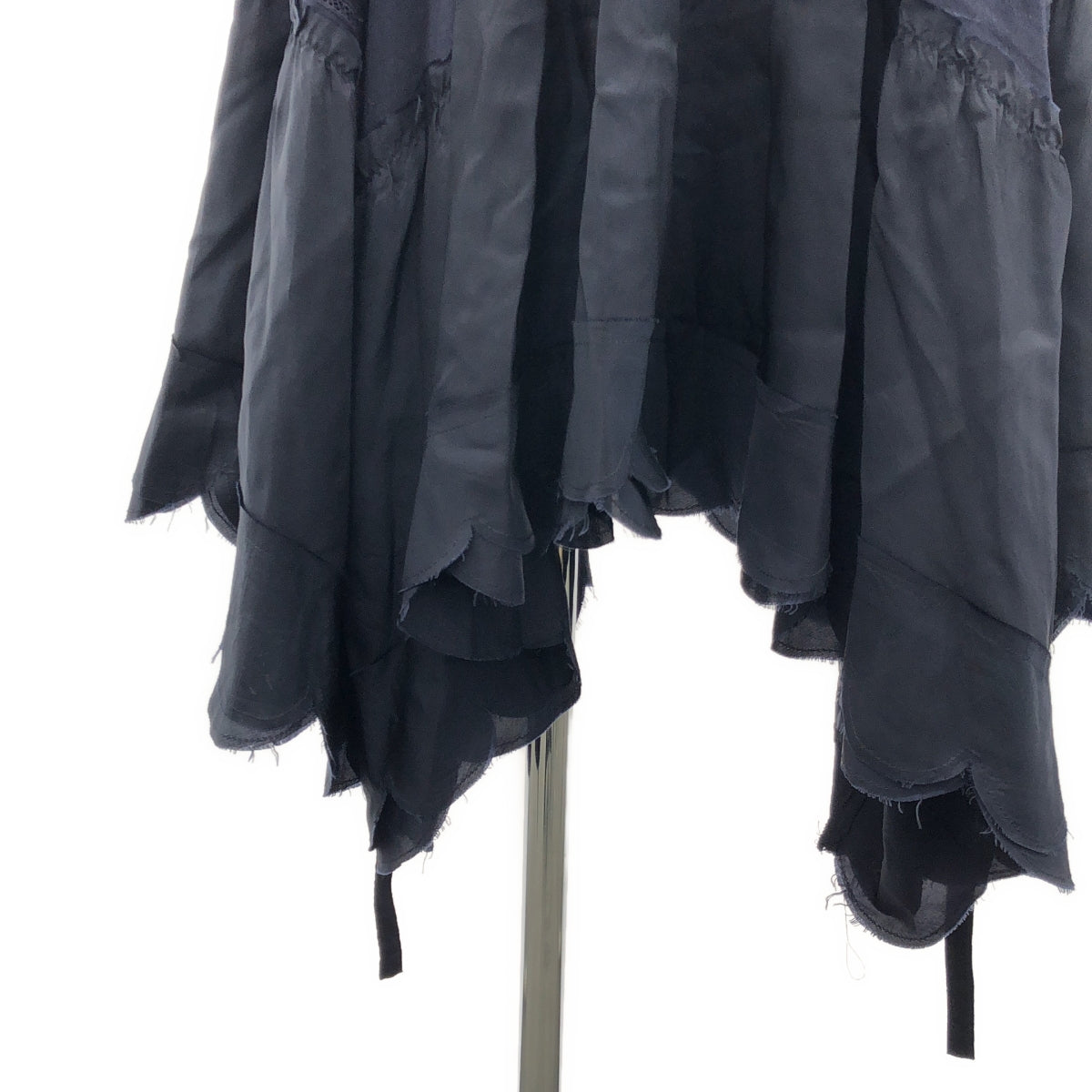 tricot COMME des GARCONS / Tricom De Galson | 2006SS | 다른 소재 전환 변형 허리 고무 스칼랩 스커트 |