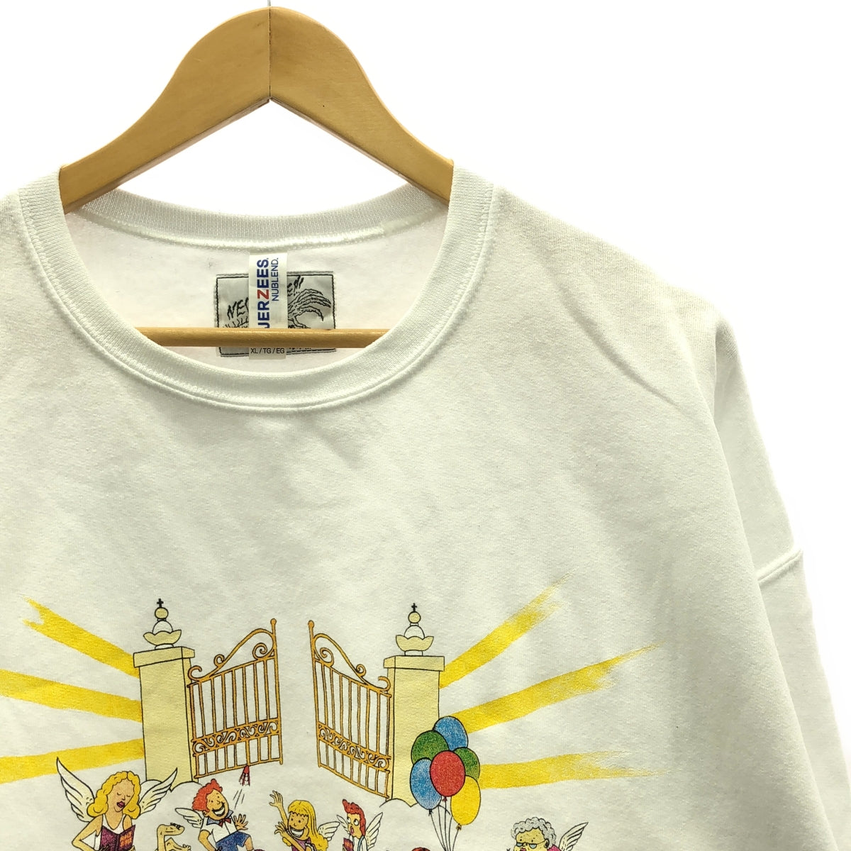 WACKO MARIA / 와코 마리아 | 2022AW | × NECK FACE / 넥 페이스 SWEAT SHIRT / 프린트 스웨트 풀오버 | XL | 남성