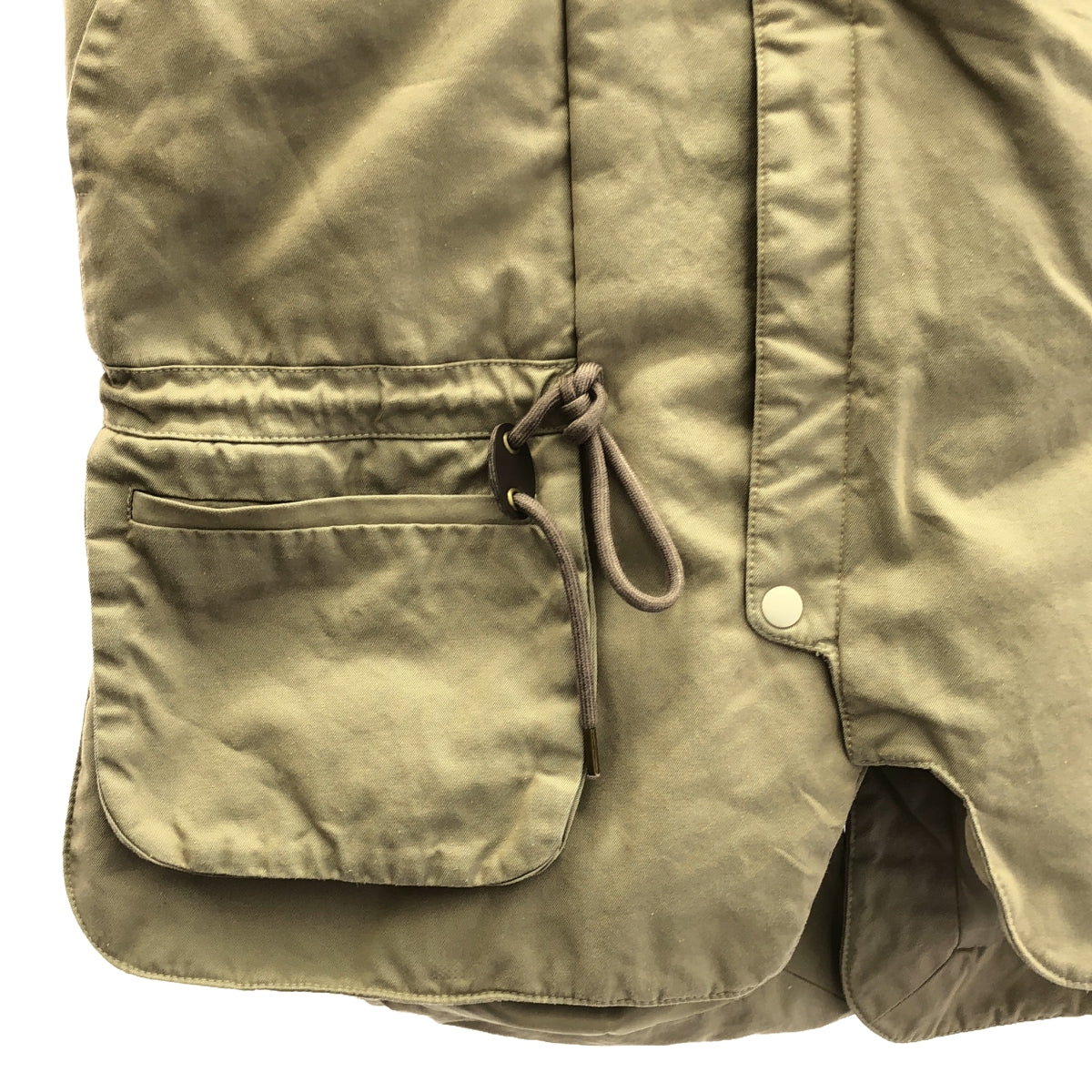 三上淳 / 三上淳 | 2023SS | ×WILD THINGS 加厚背心 | F |米色 |女的