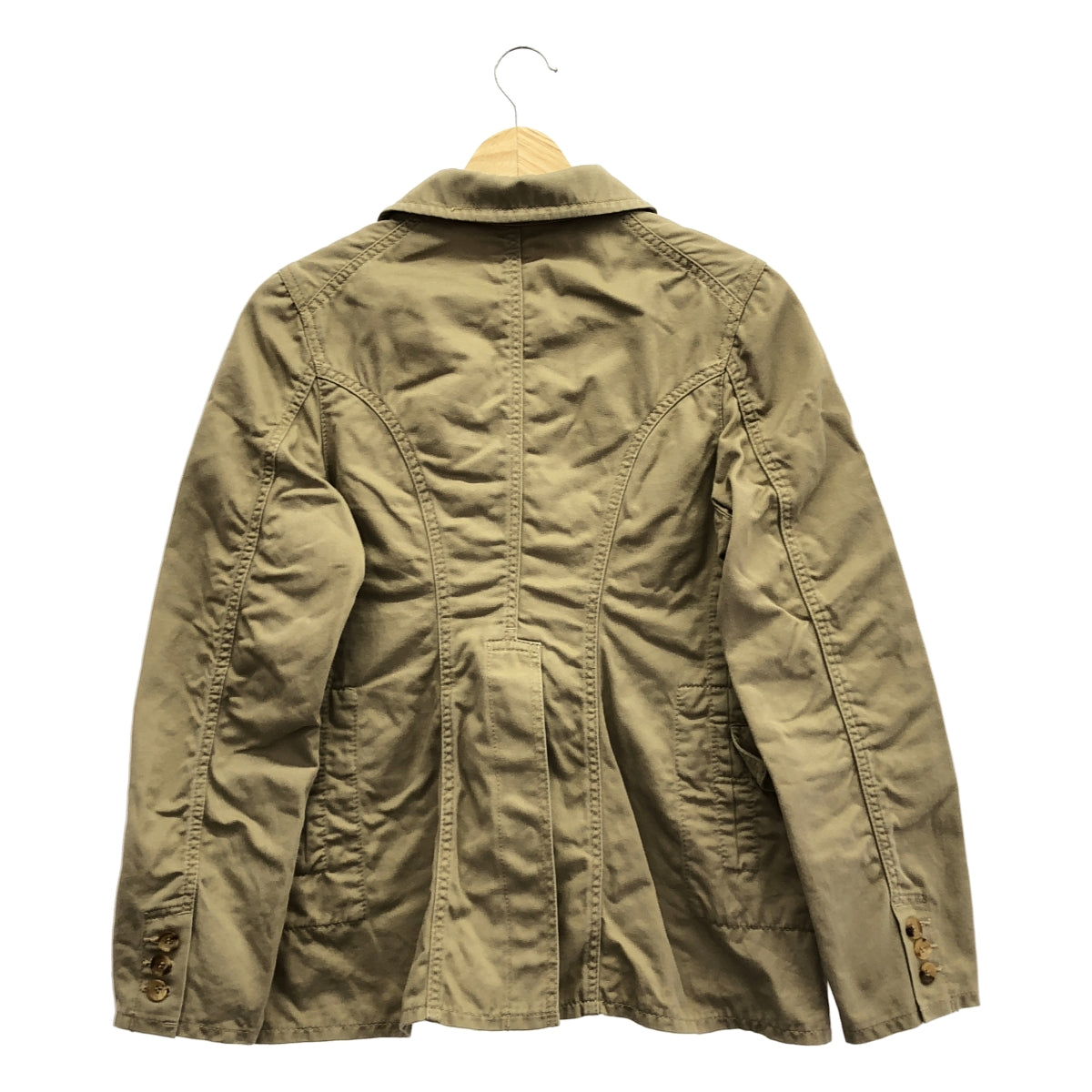 COMME des GARCONS | 2010 春夏 | 圓領斜紋棉質外套 | S 碼 | 女款
