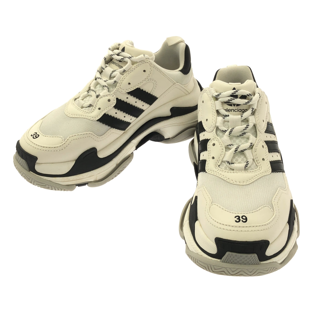 BALENCIAGA / バレンシアガ | × adidas アディダスコラボ Triple S トリプルS スニーカー | 26 | メンズ