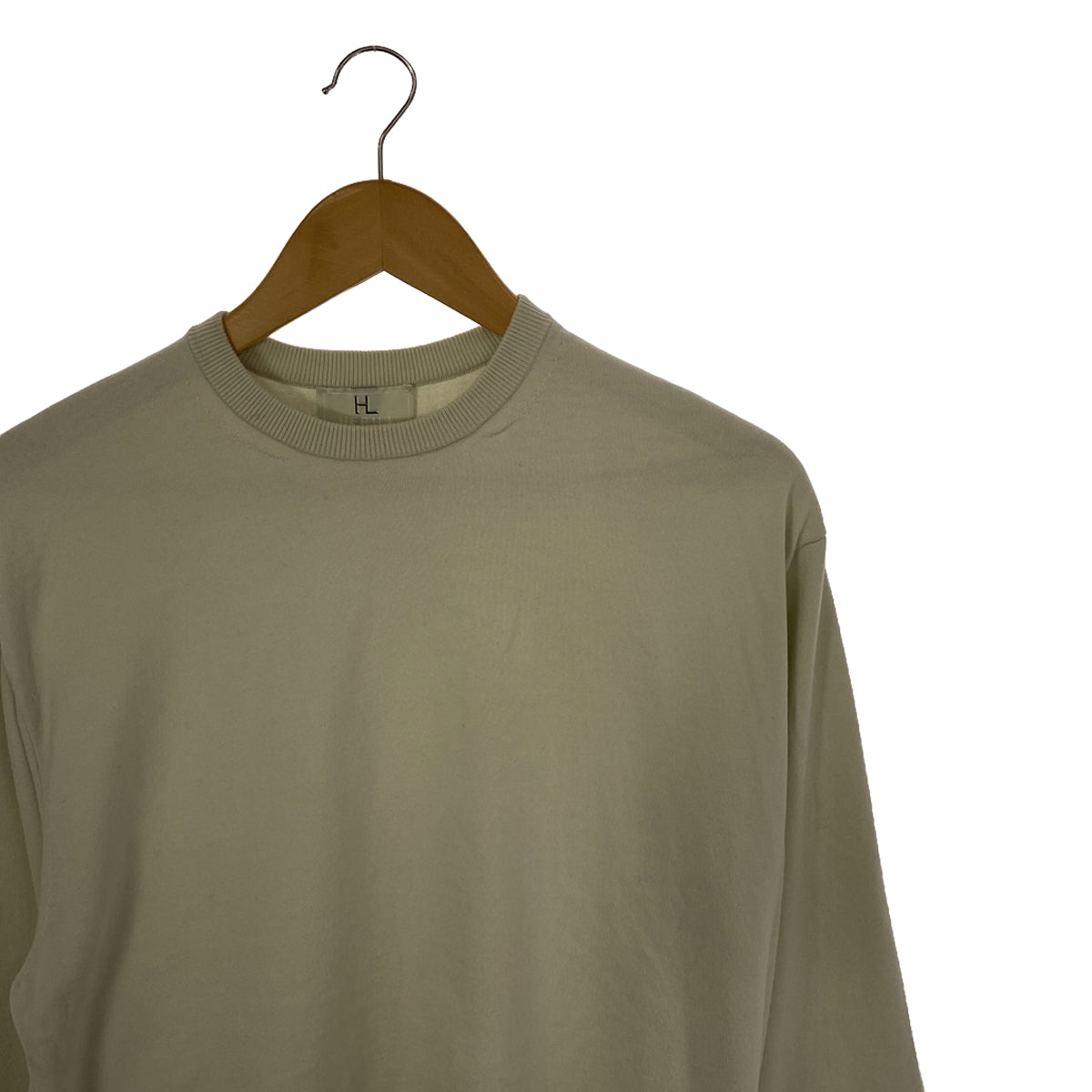 HERILL / Heril | 2021SS | Cotton L/S Crewneck Cotton Crewneck Knit | 2 | HERILL / Light Green | Men's