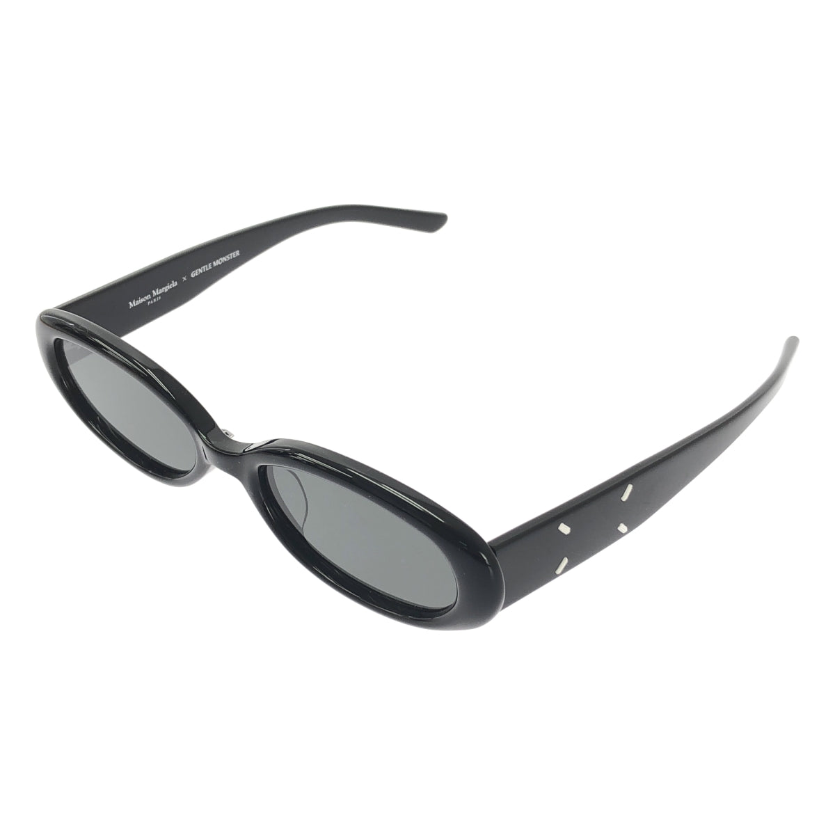 Maison Margiela / 메종 마르젤라 | × GENTLE MONSTER 젠틀 몬스터 / OVAL SUNGLASSES 타원형 프레임 선글라스 | 54□20-145 |