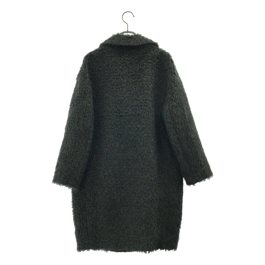 ADORE / アドーア | シャギー ダブルブレスト チェスター コート | 36 | レディース