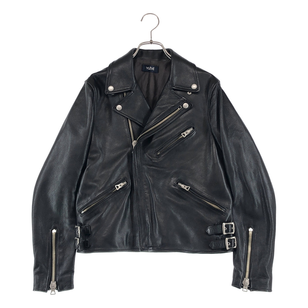 YLEVE / イレーヴ | カウレザー ダブル ライダースジャケット | 1 | レディース