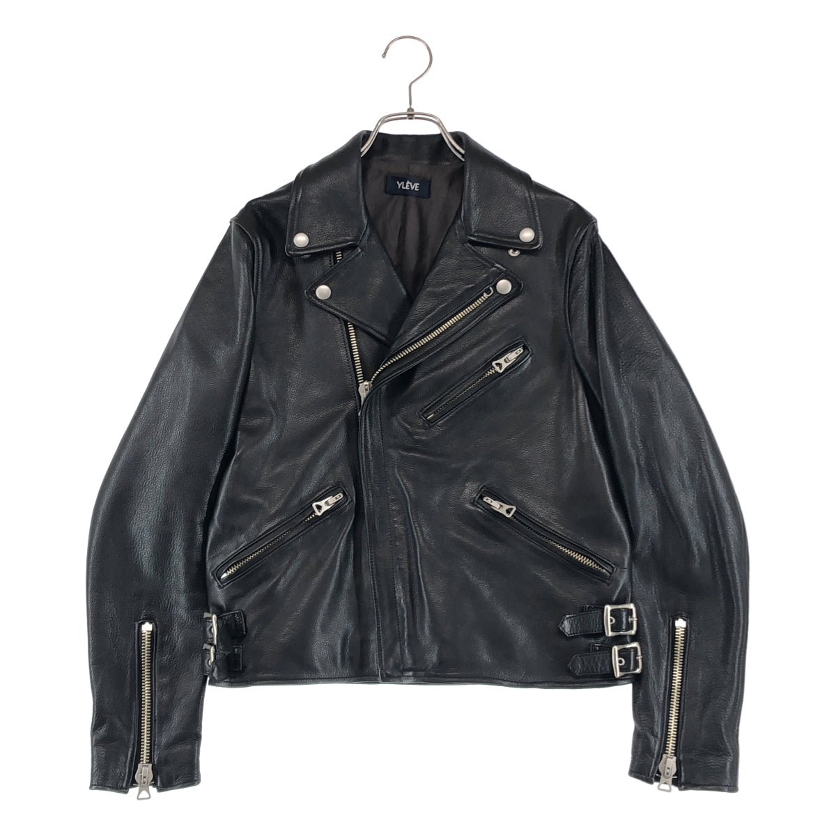 YLEVE / イレーヴ | カウレザー ダブル ライダースジャケット | 1 | レディース