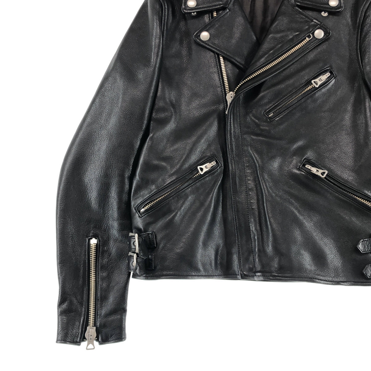 YLEVE / イレーヴ | カウレザー ダブル ライダースジャケット | 1 | レディース