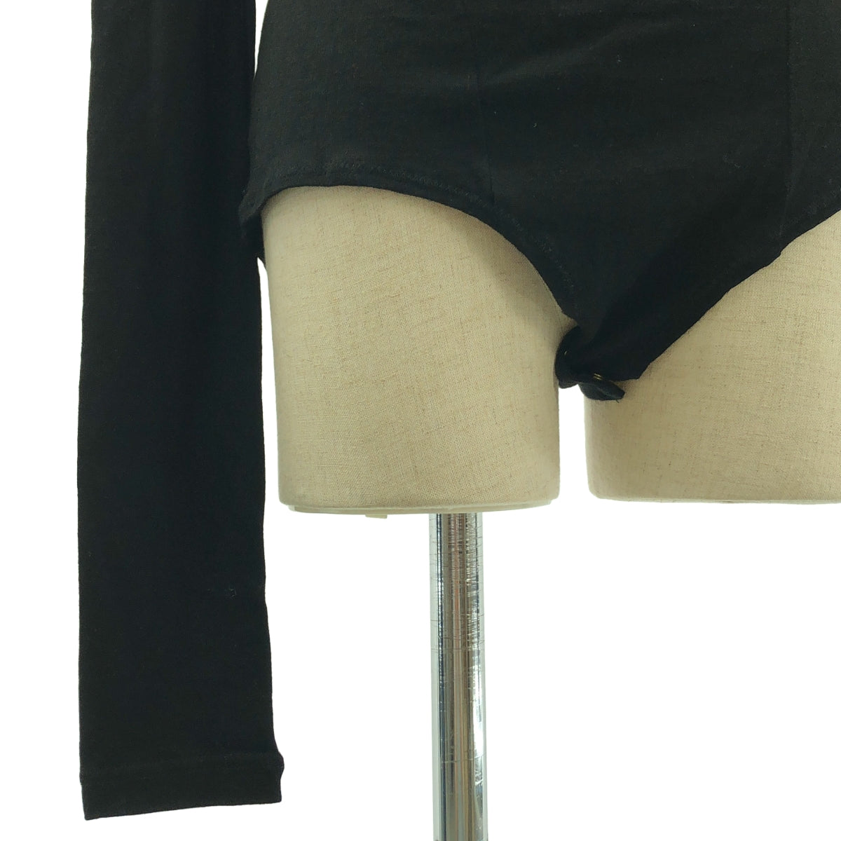 FETICO / フェティコ | WOOL LAYERED BODY SUITS ウール タートルネック トップス | 2 | レディース