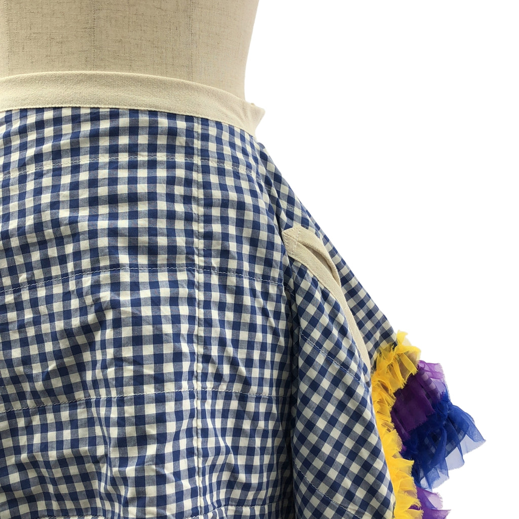 tricot COMME des GARCONS / Tricom De Galson | 2016SS | 체크 튜 도킹 변형 스커트 | M | 여성
