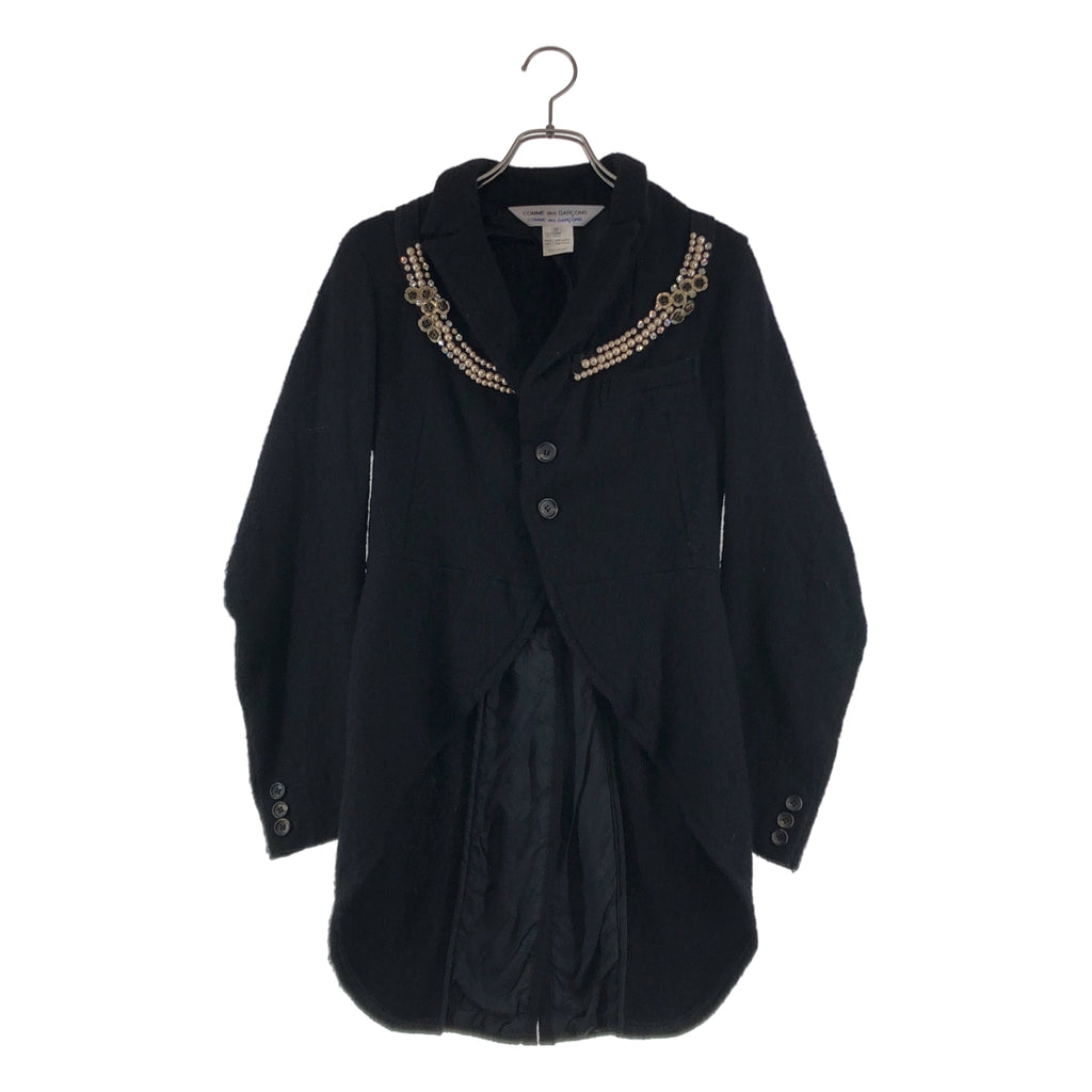 COMME des GARCONS COMME des GARCONS / コムコム | Ligia Dias / 特殊加工 ウール 縮絨 ジャケット | SS | レディース