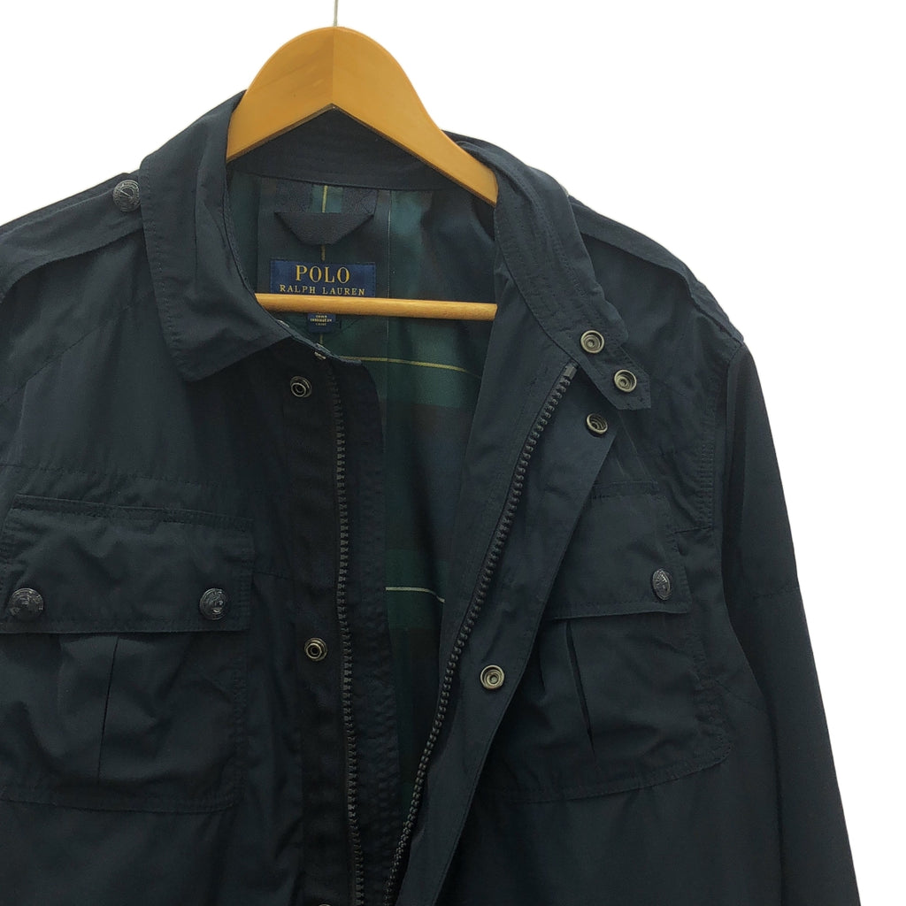 POLO RALPH LAUREN / ポロラルフローレン | ジップアップ フィールド ジャケット | M | ネイビー | メンズ
