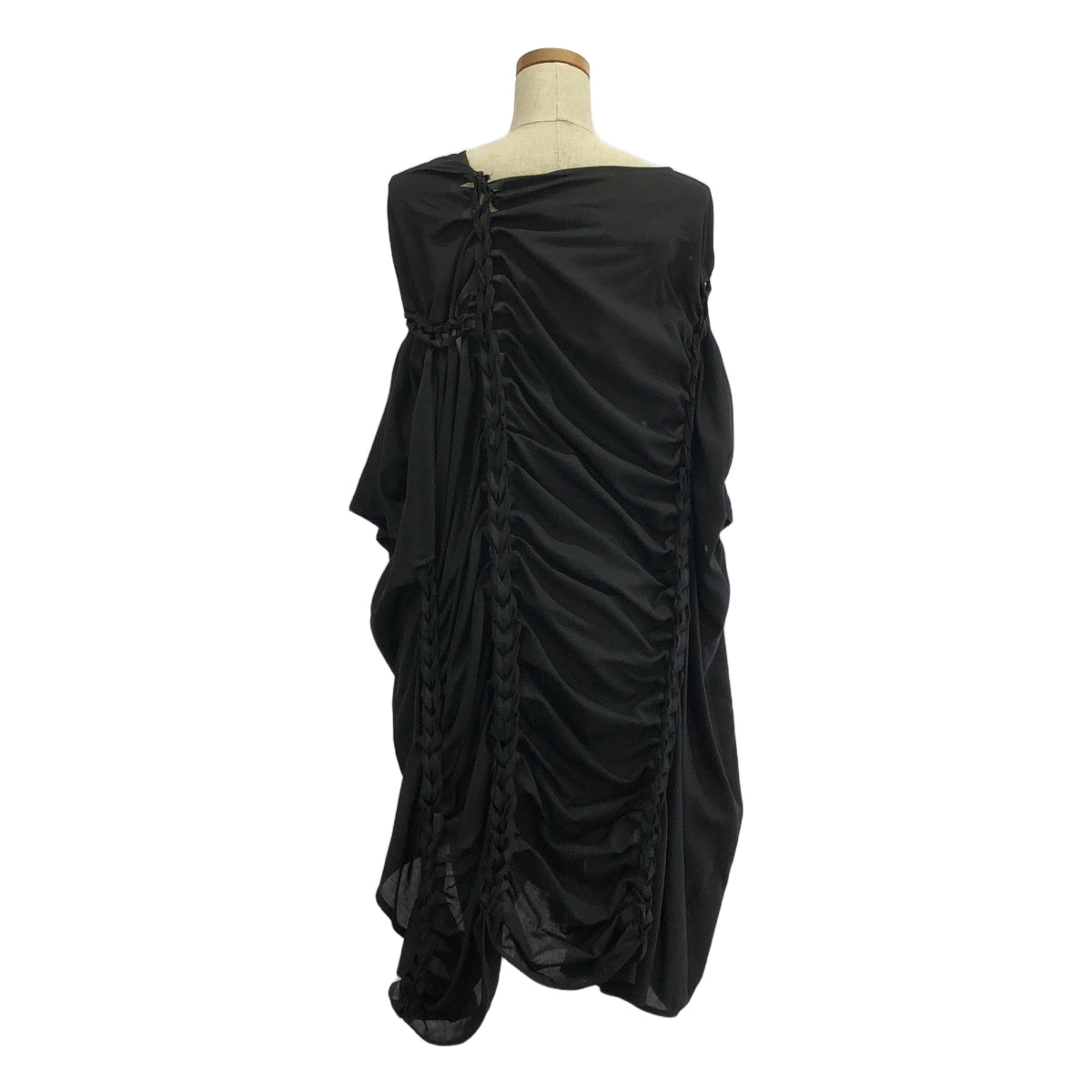 JUNYA WATANABE COMME des GARCONS / 준야와타나베 | 2018SS | 폴리 에스테르 변형 볼륨 원피스 | S | 블랙 | 여성