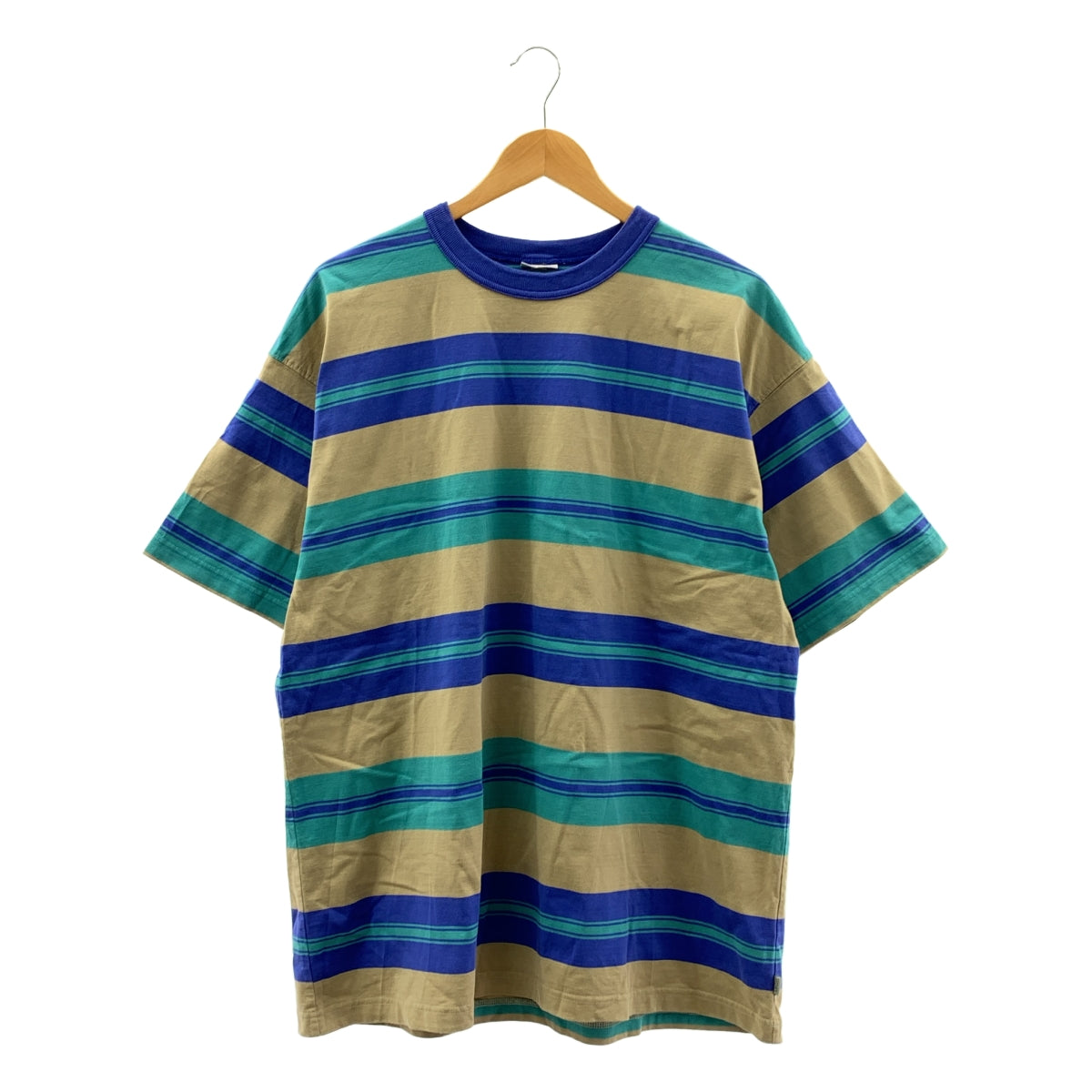 SEDAN ALL-PURPOSE / セダン オールパーパス | 2023SS | Wide Striped S/S Big Tee / オーバーシルエット クルーネック Tシャツ カットソー | L |