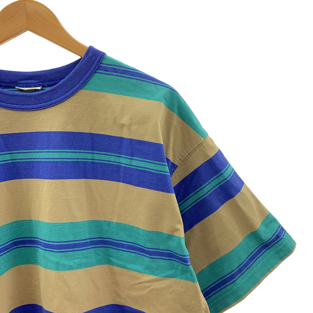 SEDAN ALL-PURPOSE / セダン オールパーパス | 2023SS | Wide Striped S/S Big Tee / オーバーシルエット クルーネック Tシャツ カットソー | L |