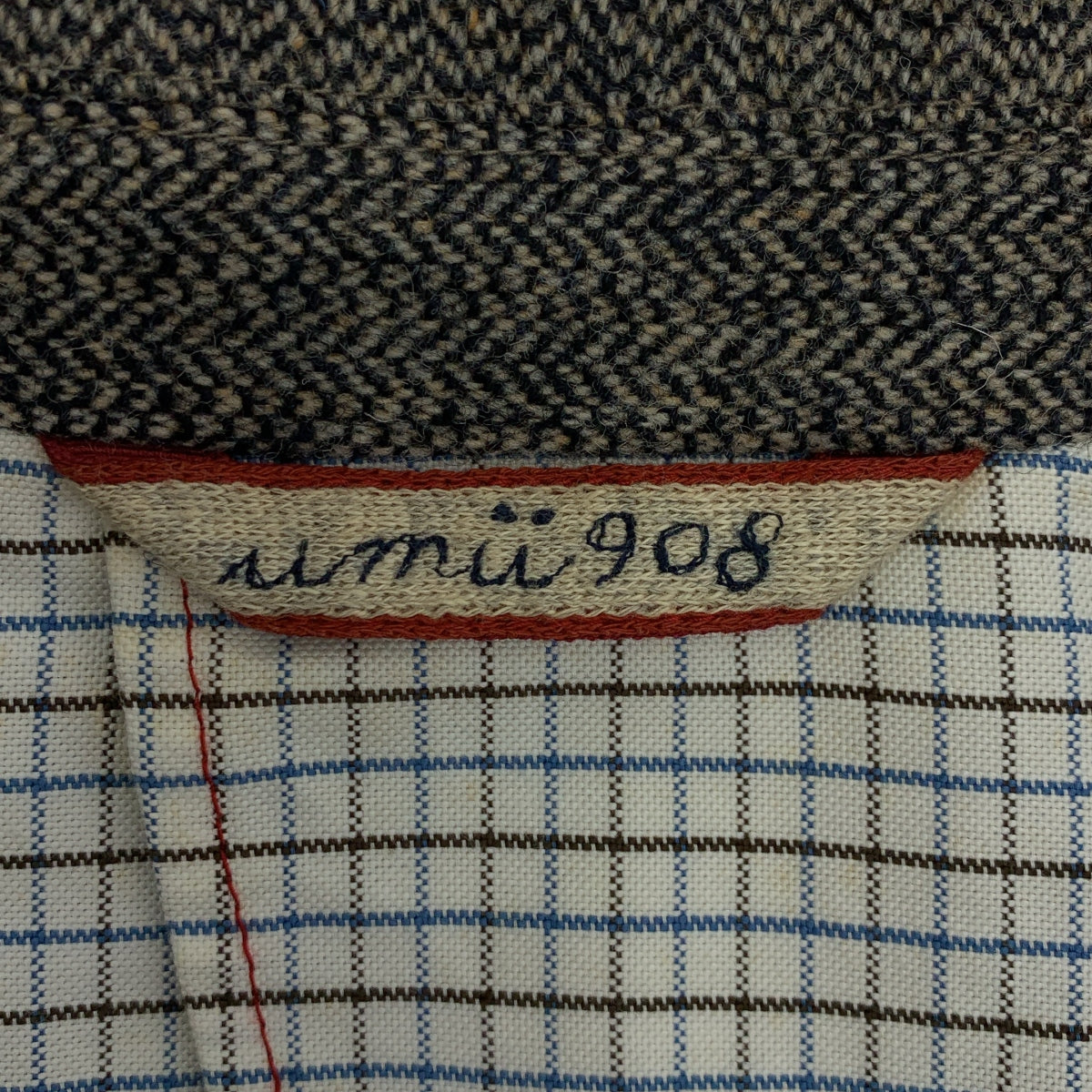 Umii 908 | 羊毛粗花呢2B修身外套 | 1碼 | 女款