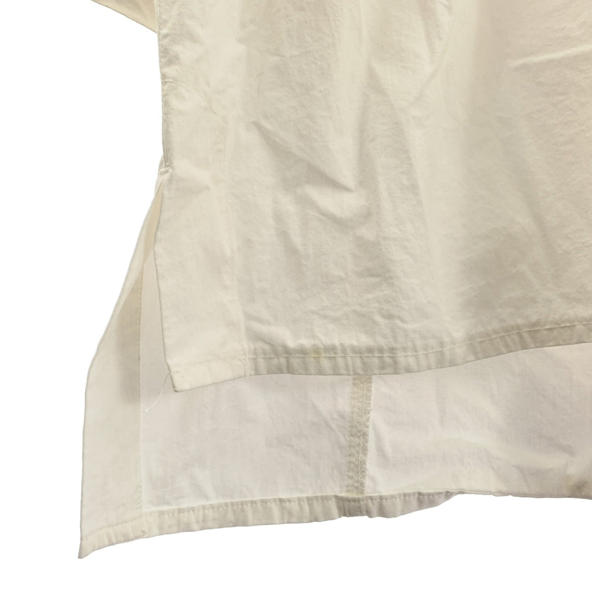 HAKUJI / ハクジ | コットン バックオープン ブラウス シャツ |