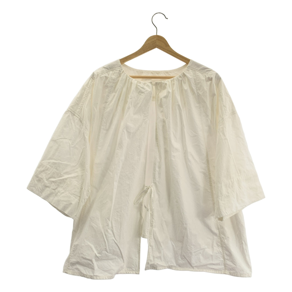 HAKUJI | 棉質露背襯衫/罩衫 |