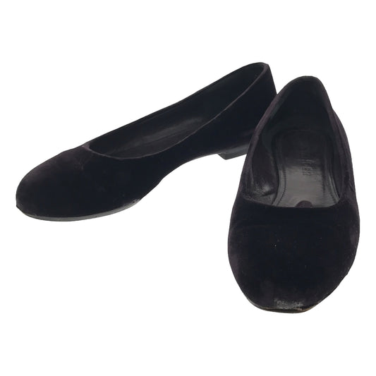 JIL SANDER | Velvet flat shoes | 35 1/2 | Dark purple | Women's