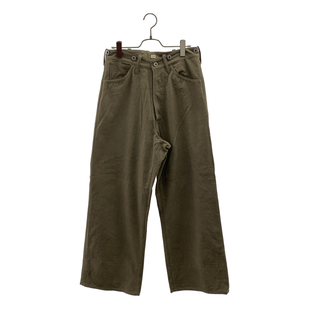 TAIGA TAKAHASHI / タイガタカハシ | Lot.209 BUCKLE-BACKED TROUSERS / シンチバック サスペンダー トラウザーズ パンツ | 30 | メンズ