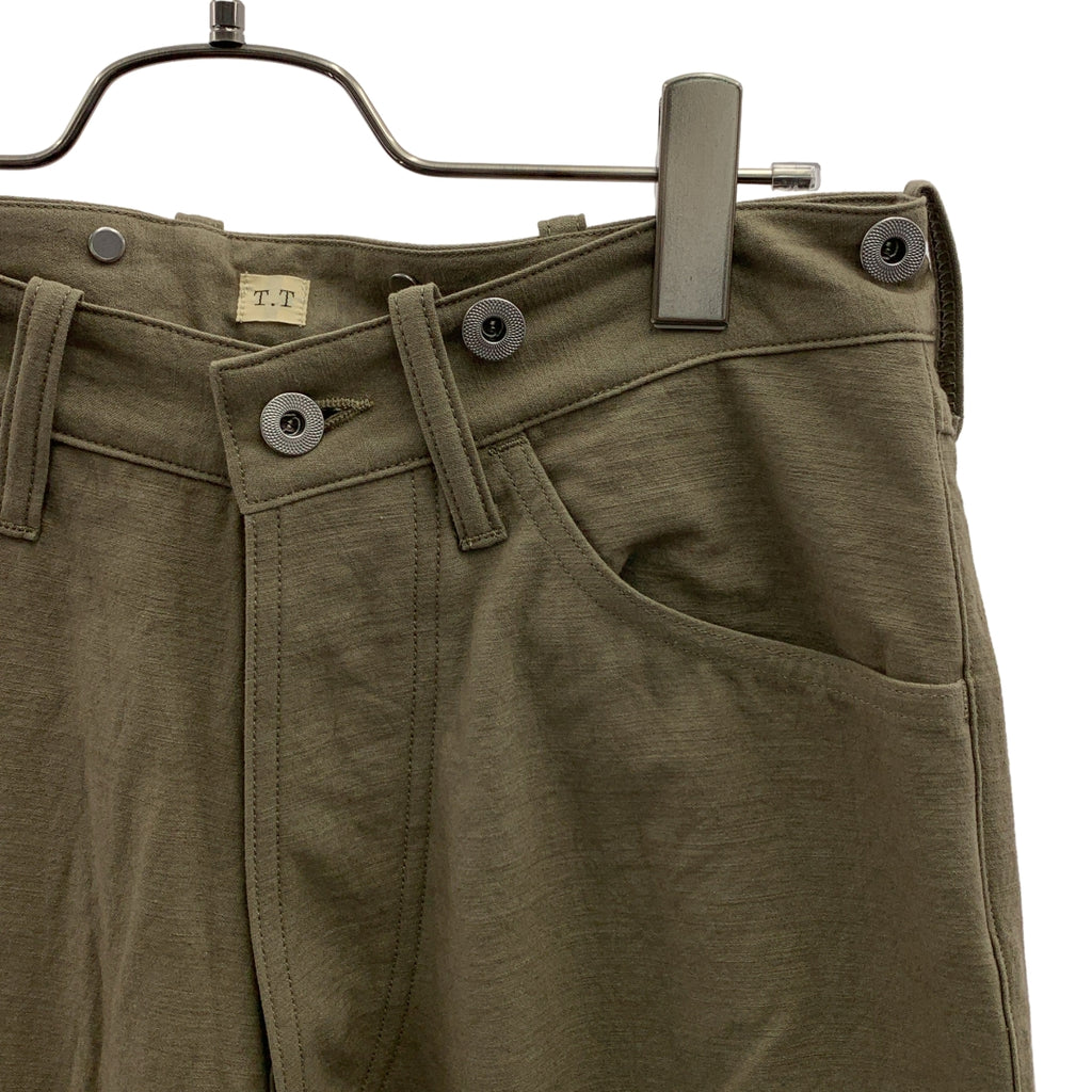 TAIGA TAKAHASHI / タイガタカハシ | Lot.209 BUCKLE-BACKED TROUSERS / シンチバック サスペンダー トラウザーズ パンツ | 30 | メンズ