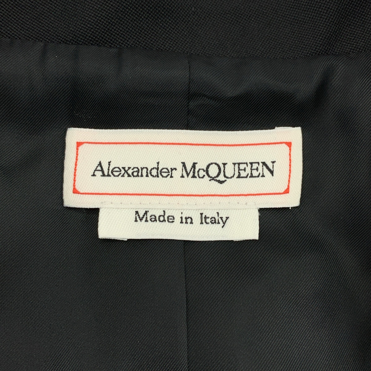 ALEXANDER MCQUEEN / アレキサンダーマックイーン | ウール 金ボタン ピークドラペル ジャケット | 42 | レディース