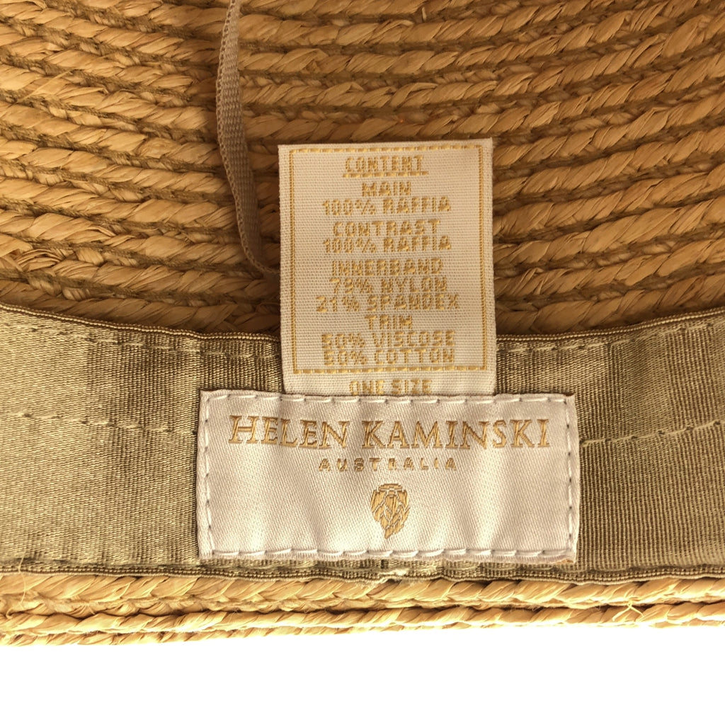 海倫卡明斯基 | 緞帶帽 | 草帽