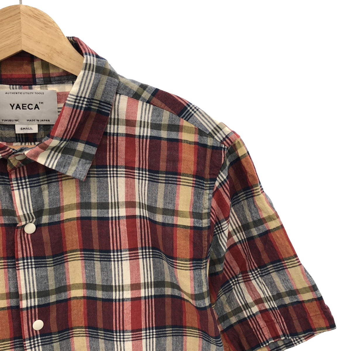 YAECA | COMFORT SHIRT RELAX S/S / Comfort shirt with pockets / 18120 | S | Men's