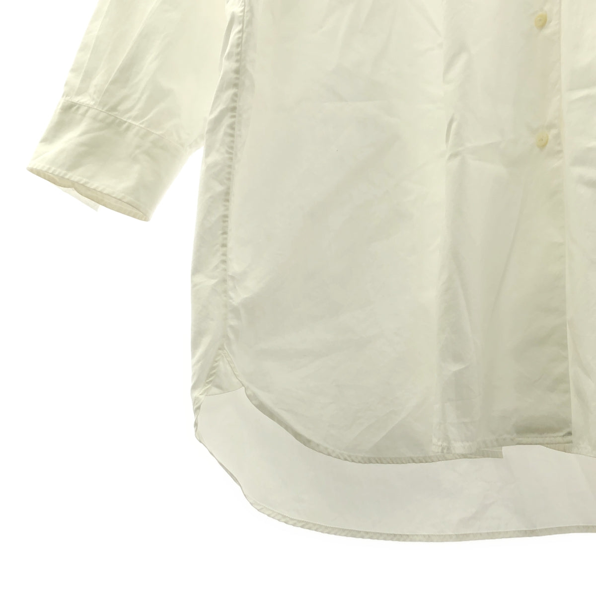 Maison Margiela / 메종 마르젤라 | 2018AW | 코튼 롱 오버 사이즈 셔츠 | XS |