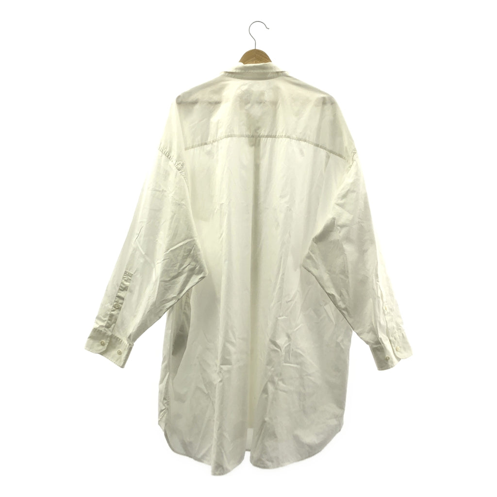 Maison Margiela / 메종 마르젤라 | 2018AW | 코튼 롱 오버 사이즈 셔츠 | XS |