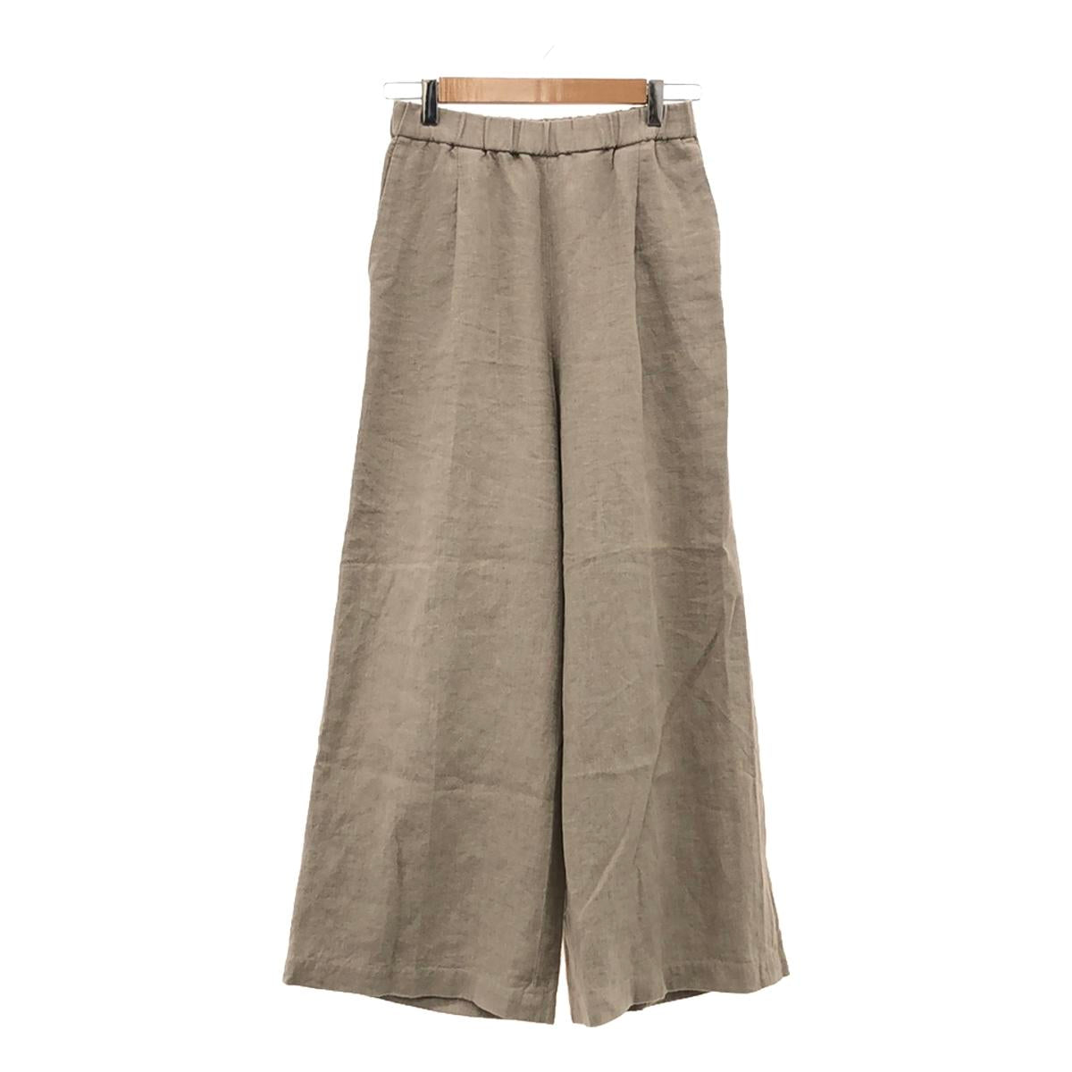 Plage / Plage | 2024SS | Linen Relax Wide Pants | 36 | Women's