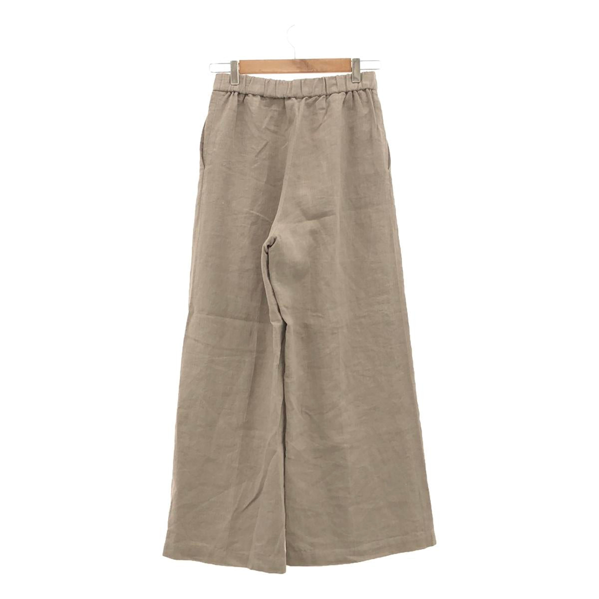 Plage / Plage | 2024SS | Linen Relax Wide Pants | 36 | Women's