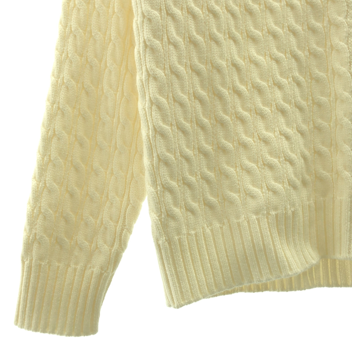 sono | 荷葉邊麻花針織開襟衫 | 1 碼 | 女款