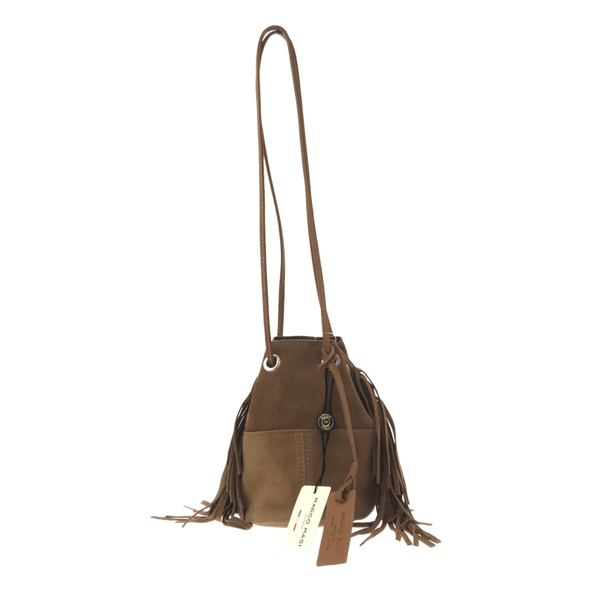 Spick and Span | [MARCO MASI] Fringe Shoulder Bag | Brown | Women's