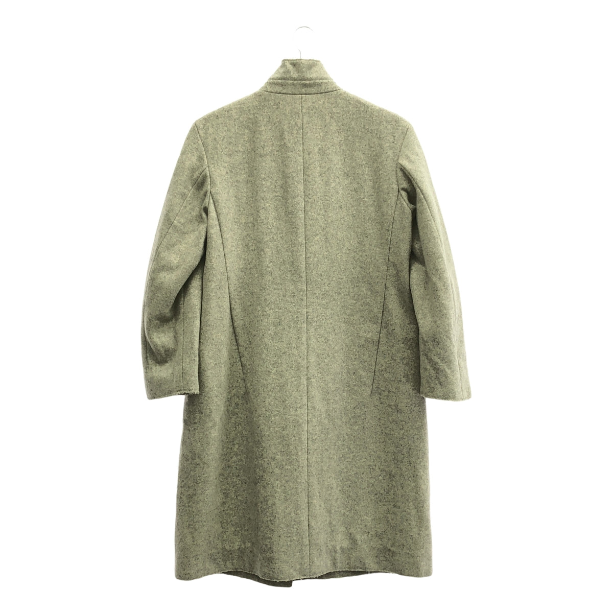 JIL SANDER / ジルサンダー | 2014AW | カットアウト ウール ロングコート | 36 | レディース
