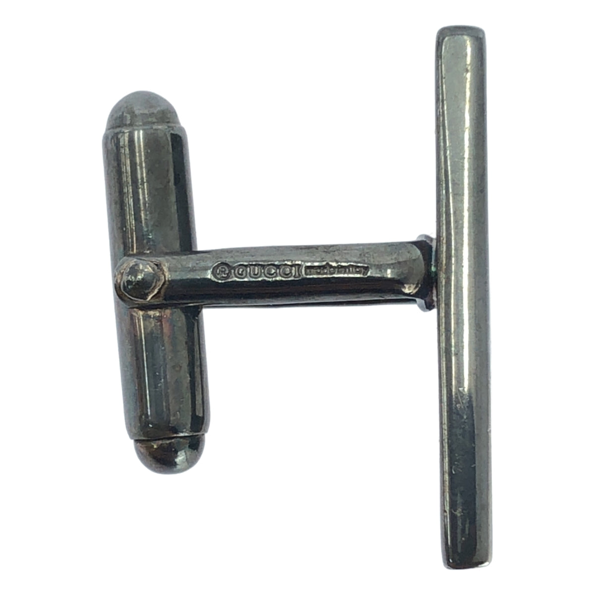 GUCCI | 925 純銀袖扣 | 銀
