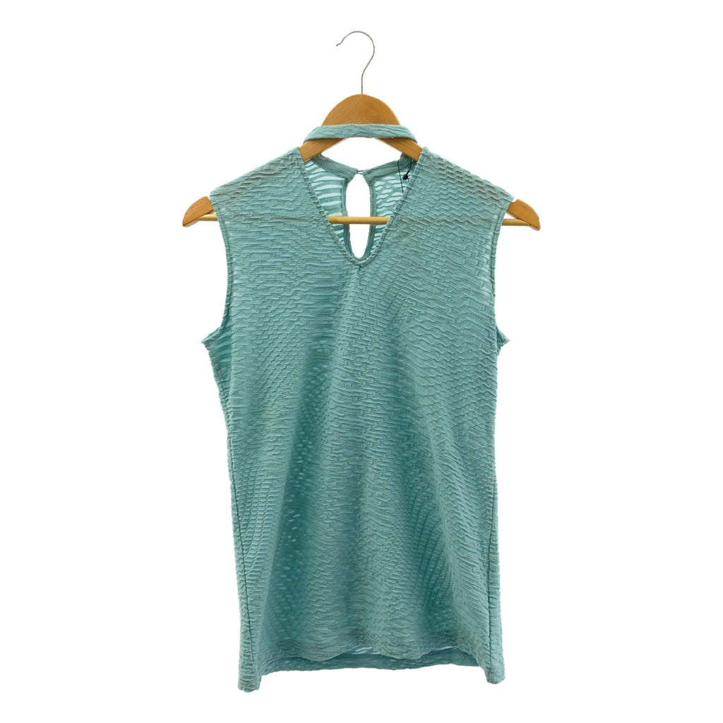 Lautashi / ラウタシー | テクスチャー ノースリーブ トップス | 1 | レディース