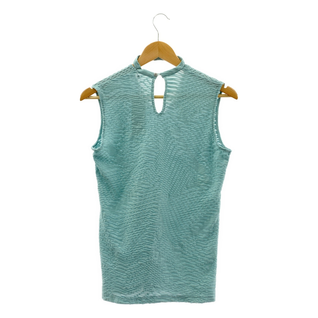 Lautashi / ラウタシー | テクスチャー ノースリーブ トップス | 1 | レディース