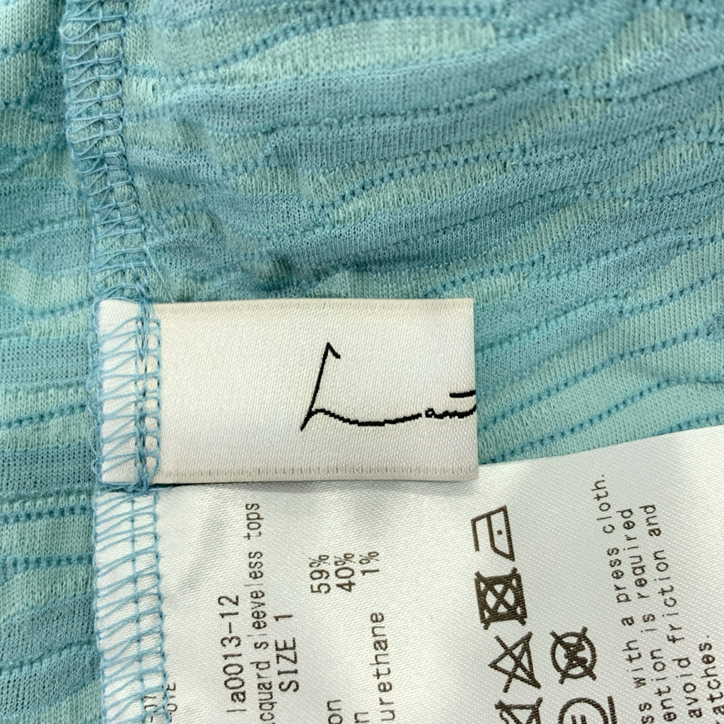 Lautashi / ラウタシー | テクスチャー ノースリーブ トップス | 1 | レディース