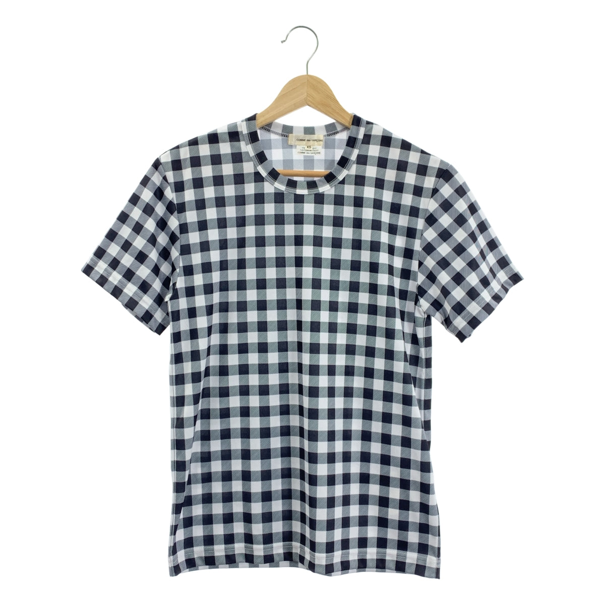 COMME des GARCONS / コムデギャルソン | AD2025 | チェック クルーネック カットソー | XS |