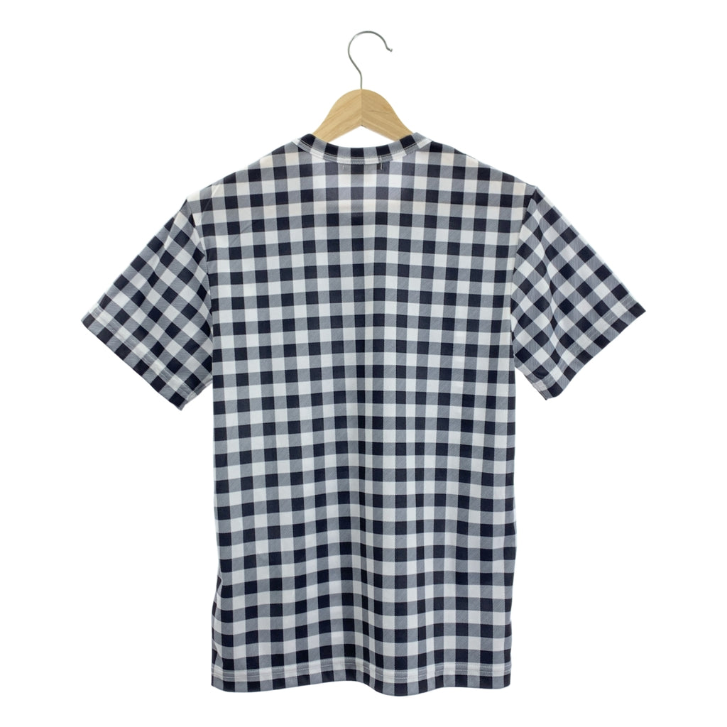 COMME des GARCONS / コムデギャルソン | AD2025 | チェック クルーネック カットソー | XS |