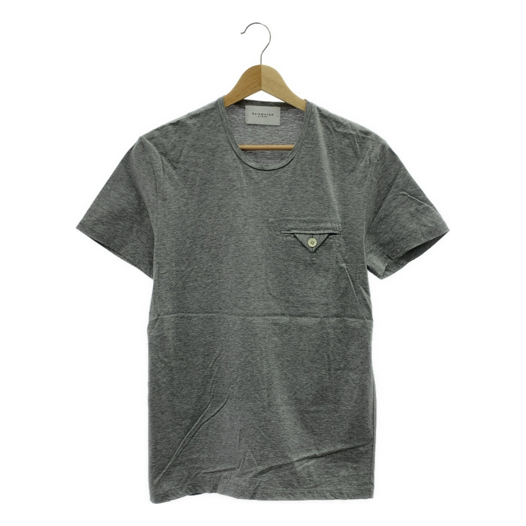 RAINMAKER / 레인 메이커 | 코튼 크루 넥 포켓 T 셔츠 | 46 | 남성