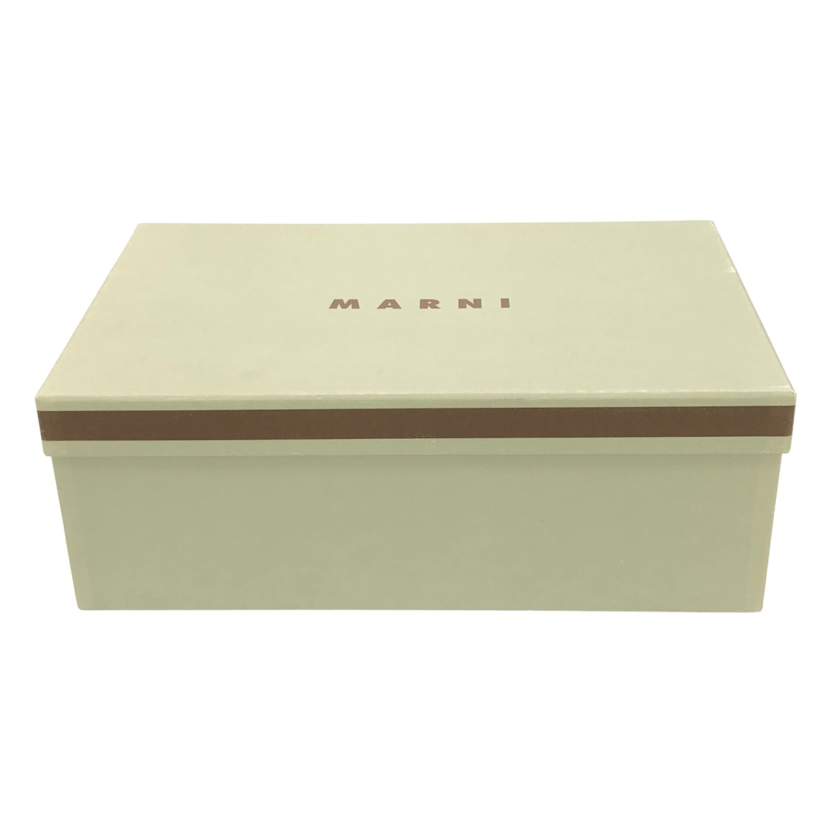 MARNI / 마르니 | 특허 가죽 바이 컬러 레이스 업 신발 | 36 | 브라운/블랙 | 여성