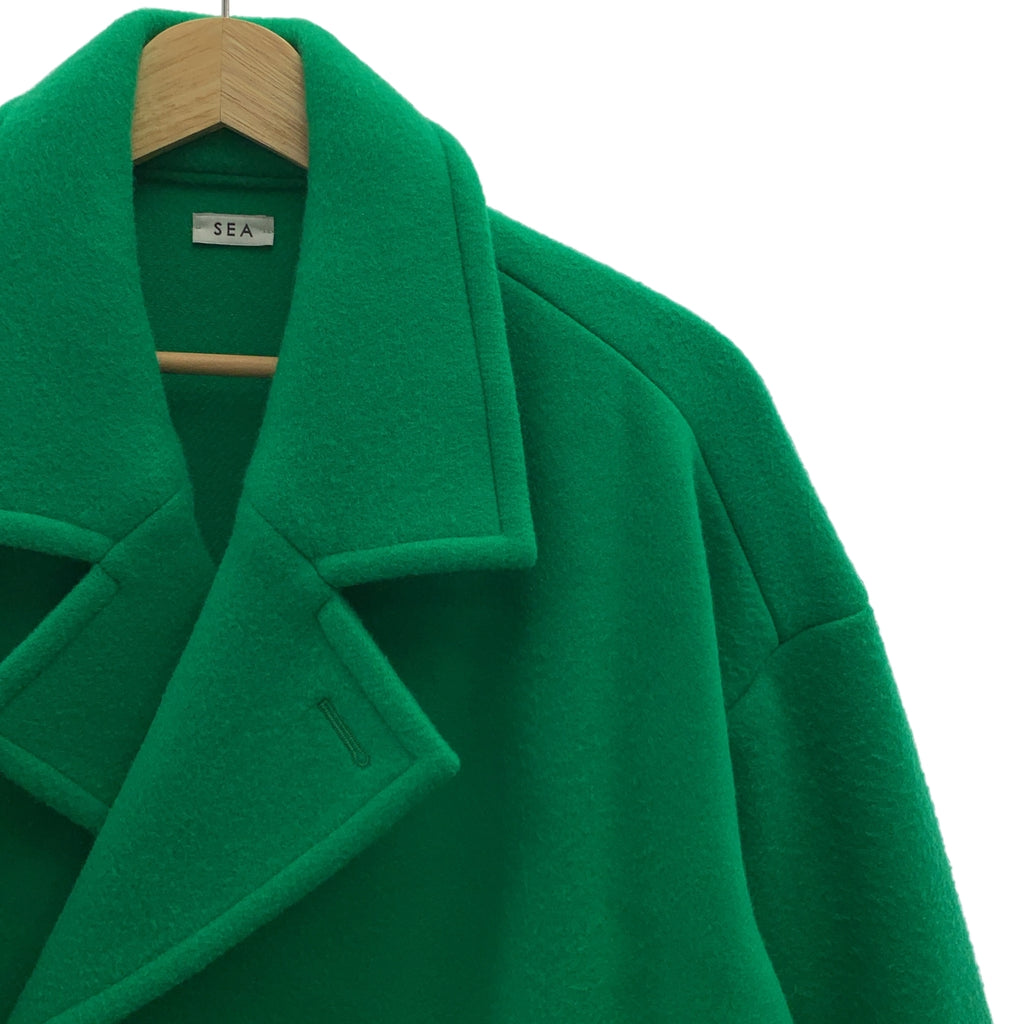 SEA / 씨 | 더블 브러시드 울 피코트 | F | 여성