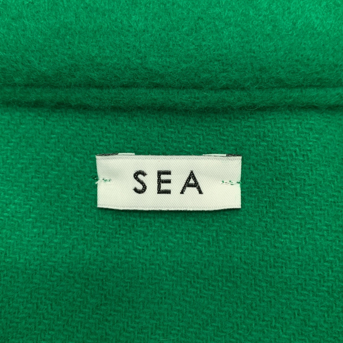 SEA / 씨 | 더블 브러시드 울 피코트 | F | 여성