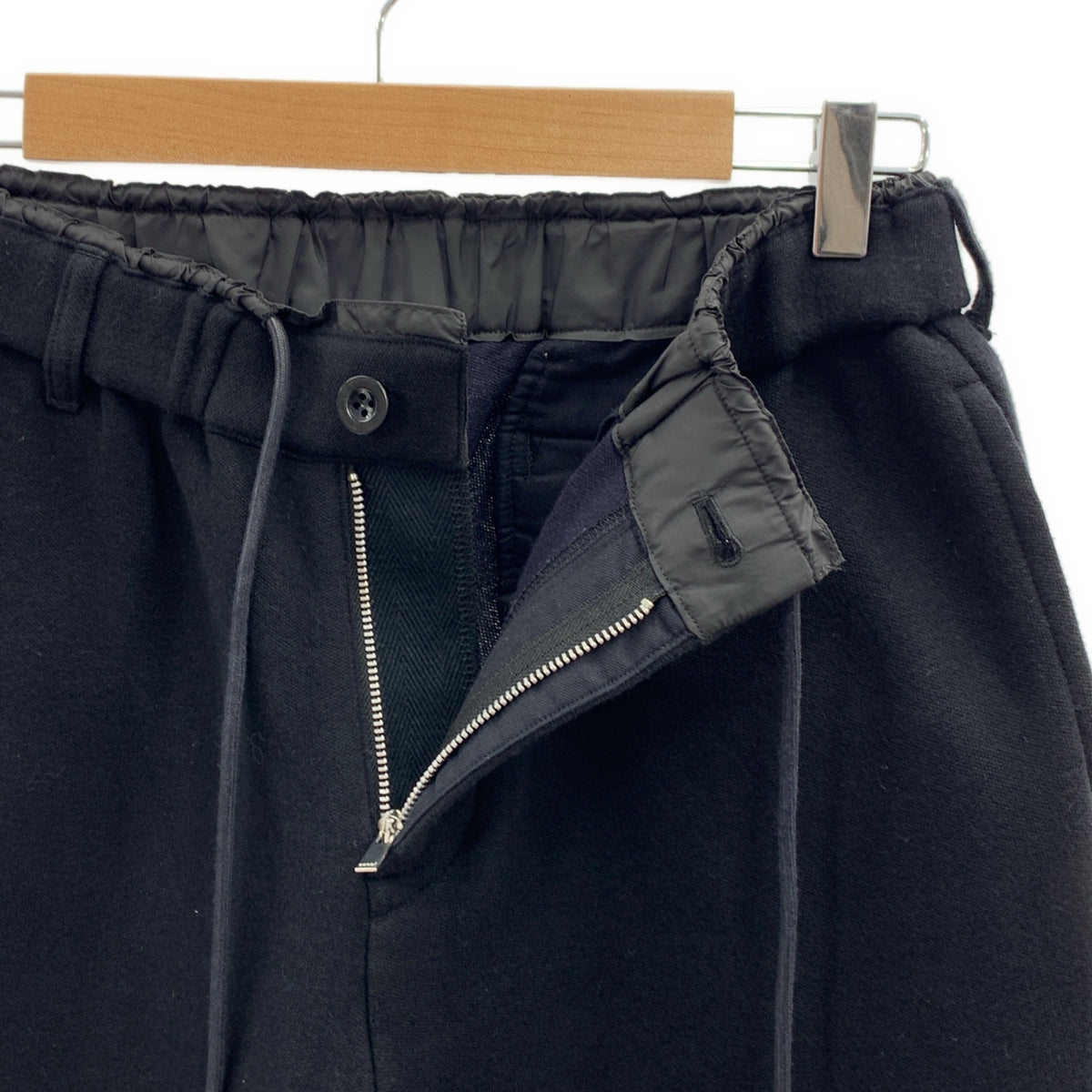 sacai / Sacai | 海綿針織褲 / 海綿運動褲 | 1 | 黑色 | 男款
