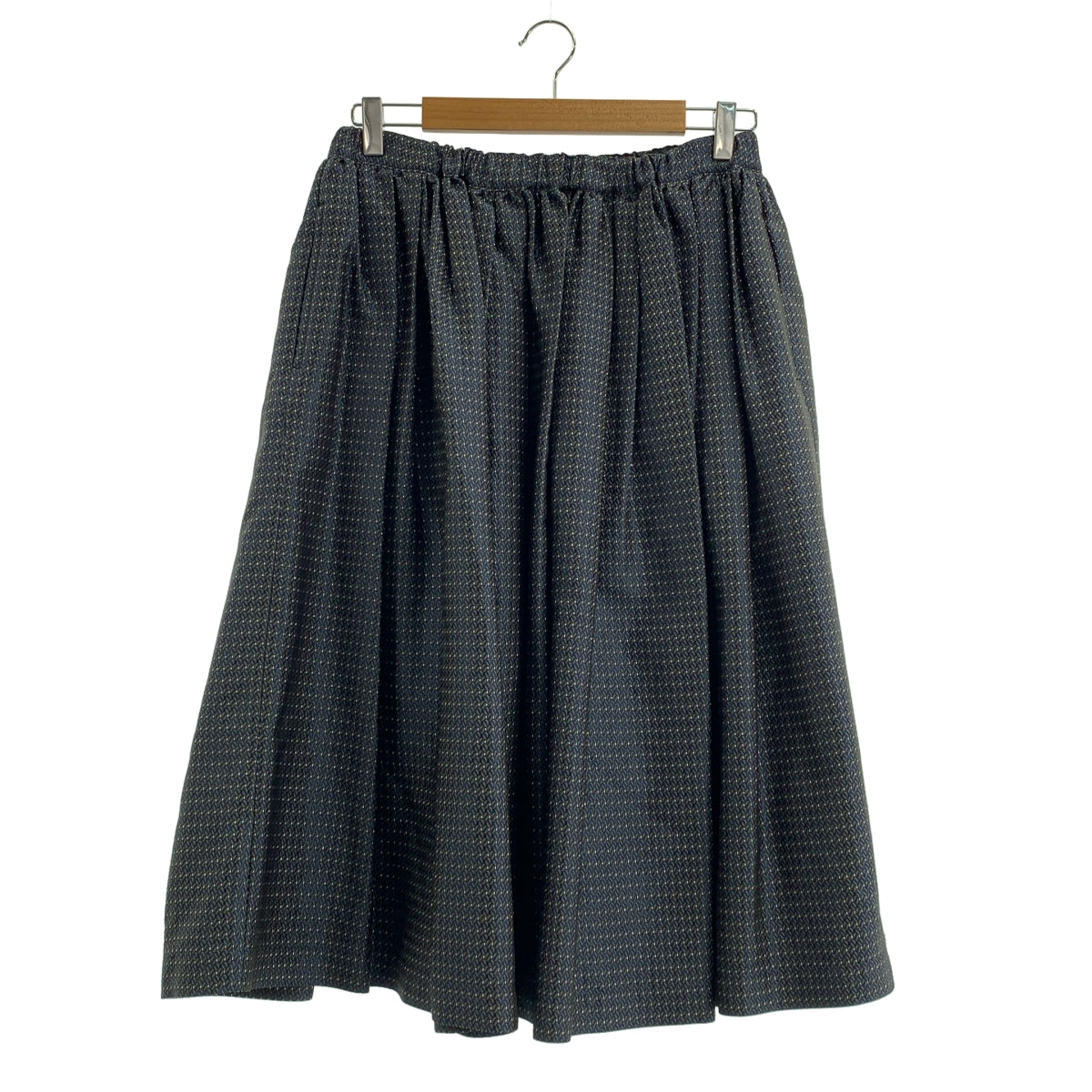 COMME des GARCONS / コムデギャルソン | 2019SS | アセテート ジャガード ドローストリング ボリューム スカート | S | レディース